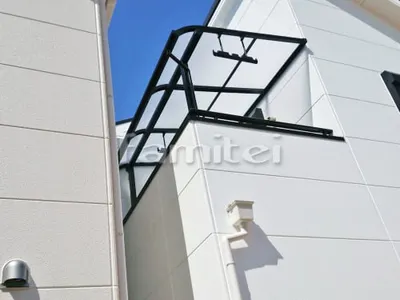 ベランダ屋根 LIXILリクシル スピーネ 2階用 R型アール屋根 物干し