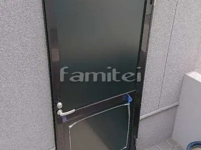 アルミ框ドア 既存扉撤去