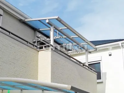 ベランダ屋根 YKKAP ソラリアテラス屋根 2階用 F型フラット屋根 物干し