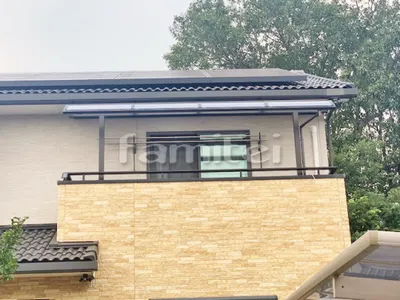 ベランダ屋根 YKKAP ソラリアテラス屋根 2階用 R型アール屋根