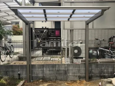 カーポート LIXILリクシル ネスカF 1台用(単棟) F型フラット屋根