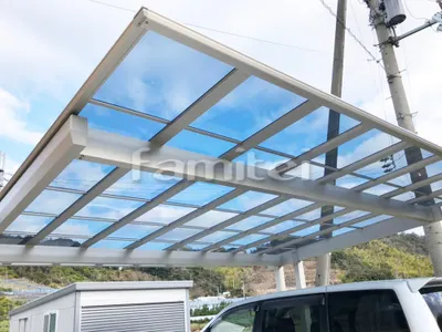 本体色 プラチナステン 屋根材 ポリカーボネート アースブルー