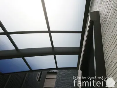 本体色オータムブラウン 屋根材 熱線遮断ポリカーボネート クリアマットＳ