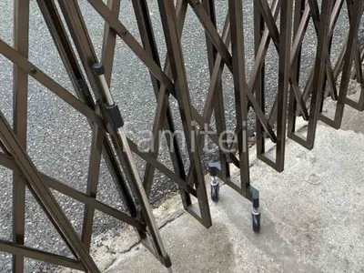 片開き 伸縮門扉 LIXIL アルシャインII M型 Aタイプ 