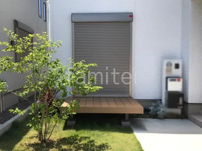 人工木デッキ  LIXIL 人工木 樹ら楽ステージ 
