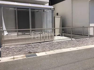 壁タイル張り  LIXIL エクセンシア アルタ―ノ  ブロック塀 （化粧ブロック） ユニソン リブスプリットn 