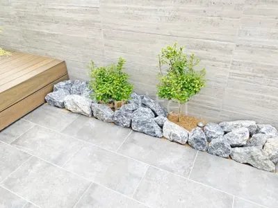 ゴロタ石敷き 植栽灯ガーデンライト照明 タカショー タカショーグランドライト5型
