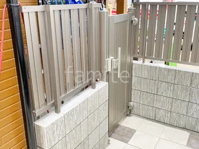 片開き 門扉 YKKAP シンプレオTS1型 たてスリット