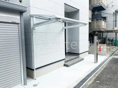 柱なしテラス屋根 （雨除け1階用） LIXIL スピーネF フラット屋根 スタンダード 壁付