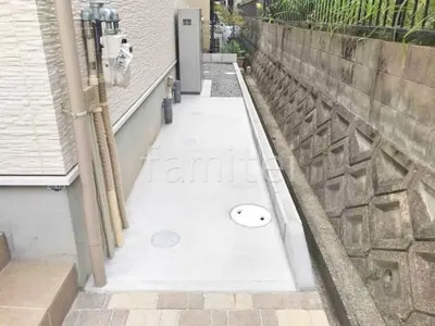 犬走り 土間コンクリート