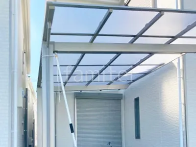 カーポート１台 （単棟） LIXIL ネスカＦ フラット屋根