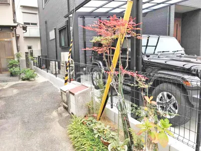 ブロック塀 (化粧ブロック) 太陽エコブロックス 普通CB スチールメッシュ フェンス LIXIL ハイグリッドUF8型 境界・メッシュ