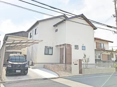 新築シンプル オープン外構
