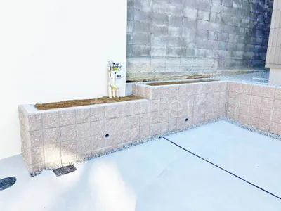 化粧ブロック花壇 ユニソン シャモティ