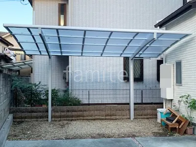 カーポート１台 （単棟） LIXIL ネスカＲ アール屋根