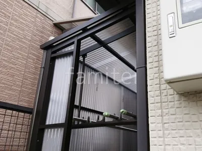 袖付き ストックヤード 三協アルミ オイトック 波板タイプ 