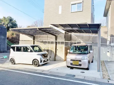 カーポート１台 （単棟） LIXIL ネスカＦ フラット屋根