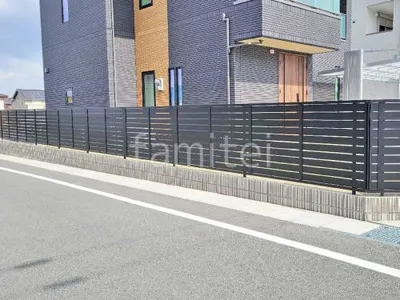 アルミ形材 フェンス LIXIL AB YS3型 横スリット3 目隠し