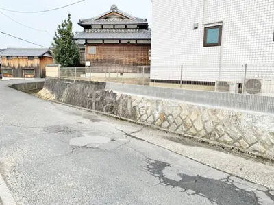 ブロック塀 (化粧ブロック) ユニソン シャモティ スチールメッシュ フェンス YKKAP イーネット3F型 スチール柱 境界・メッシュ