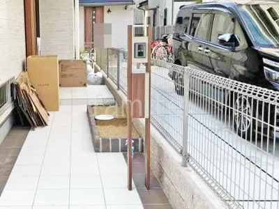 機能門柱 LIXILリクシル 木製調アクシィ2型