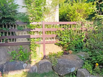 境界フェンス塀 プランパーツ 縦格子
