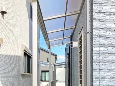 １階テラス屋根 （雨除け） YKKAP ソラリアF フラット屋根 スタンダード 壁付