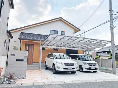 新築シンプル オープン外構