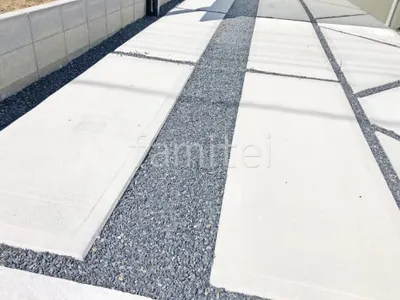 バラス砕石目地
