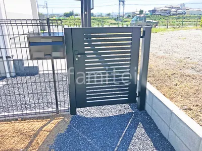 片開き 門扉 LIXIL AB YS1型 太横桟