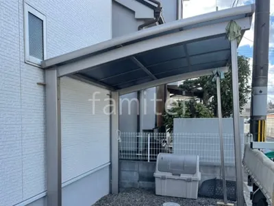 サイクルポート 自転車バイク屋根 LIXIL ネスカＲ アール屋根