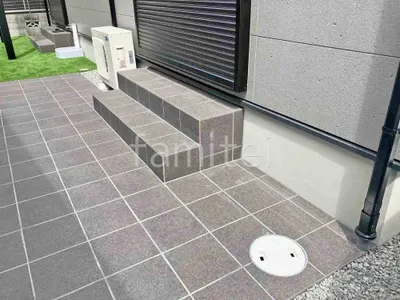 タイルデッキ 壁2面  LIXIL グレイスランド ベーシック
