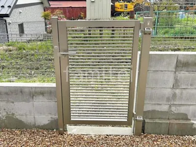 片開き 門扉 LIXIL AB YR2型 細横桟 