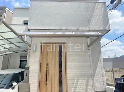 柱なしテラス屋根 （雨除け1階用） YKKAP ソラリアR アール屋根 スタンダード 壁付