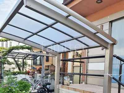 サイクルポート 自転車バイク屋根 LIXIL ネスカＲ アール屋根