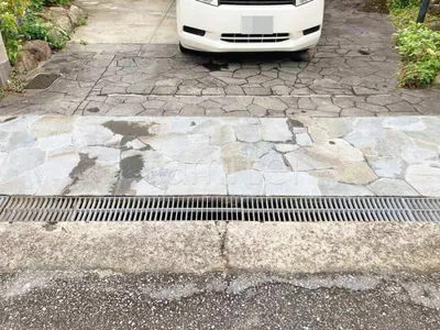 床石貼り 乱形石 石英岩