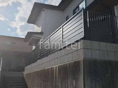 目隠しフェンス塀 LIXIL AB YS3型 横スリット3 化粧ブロック積 ユニソン エリダ