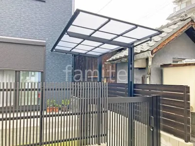 サイクルポート 自転車バイク屋根 LIXIL ネスカＦ フラット屋根