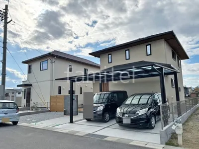 新築シンプル オープン外構