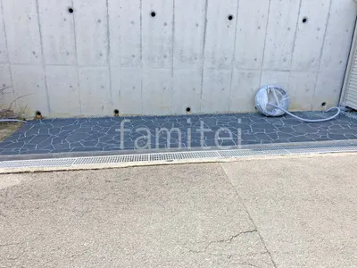 床石貼り 乱形石 石英岩