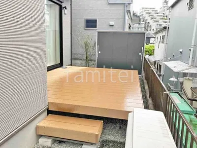 人工木デッキ  LIXIL 人工木 樹ら楽ステージ 