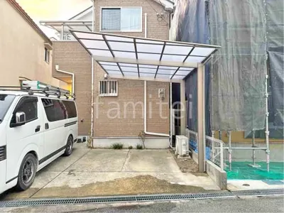 カーポート１台 （単棟） LIXIL ネスカＦ フラット屋根