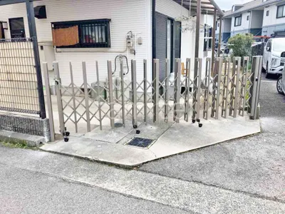 片開き 伸縮門扉 LIXIL アルシャインII H型 Aタイプ 