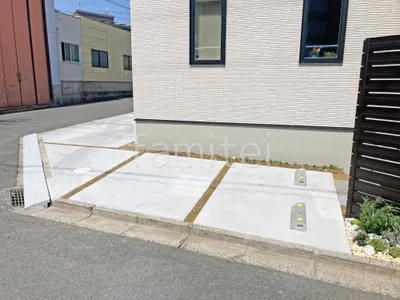 駐車場ガレージ床 土間コンクリート