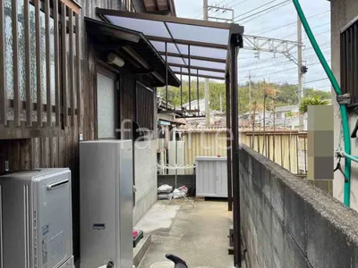 １階テラス屋根 （雨除け） YKKAP ソラリアF フラット屋根 スタンダード 壁付