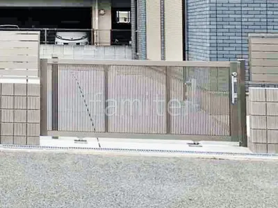 引き戸門扉 LIXIL エススライドB型 片引き