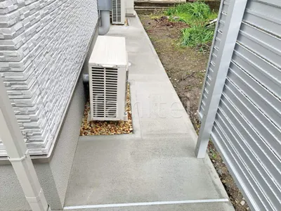 犬走り 土間コンクリート