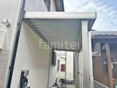 １階テラス屋根 （雨除け） YKKAP ジーテラスneo 積雪150cm対応 壁付