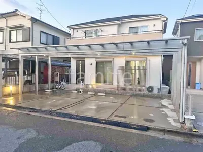 カーポート３台 （横ワイド トリプル） YKKAP エフルージュ FIRST フラット屋根