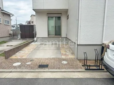 床石貼り 乱形石 石英岩
