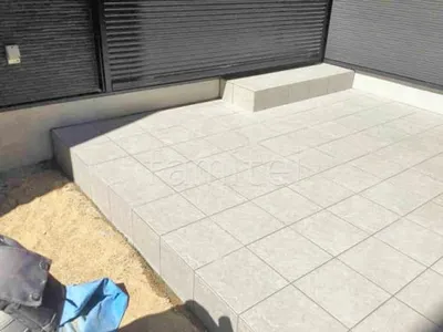 タイルデッキ 壁2面  LIXIL グレイスランド ベーシック